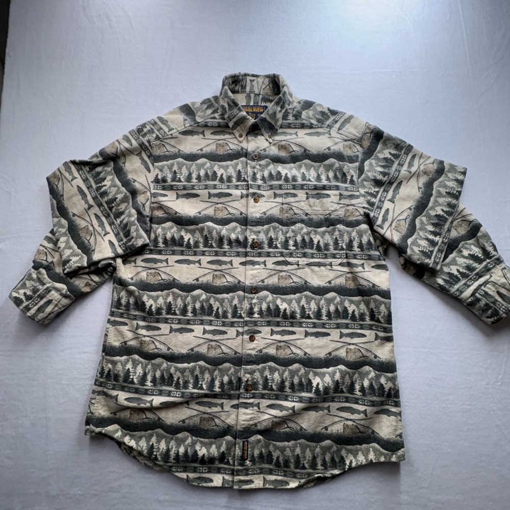 Woolrich Monochrome Graphic Shirt